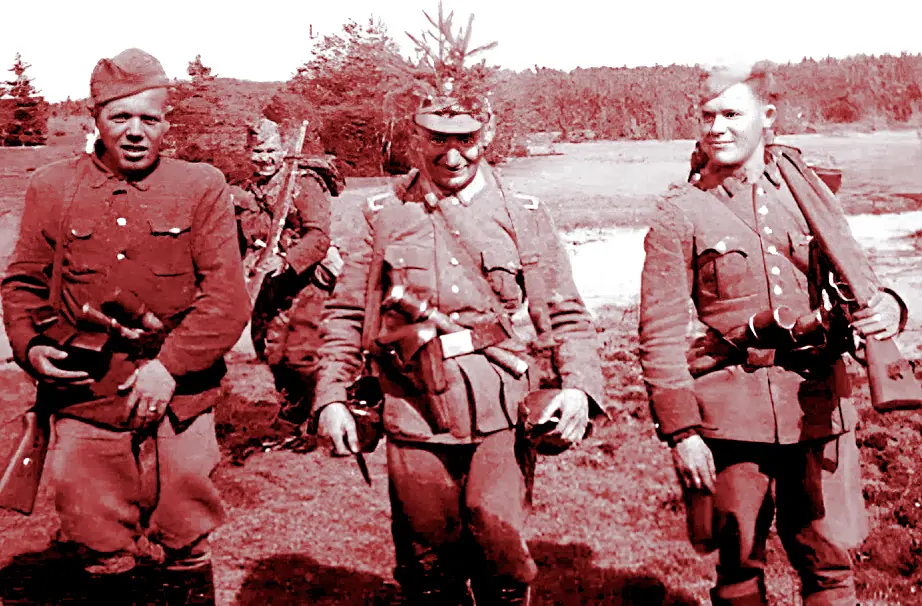 Одна из бандитских шаек на Брянщине.