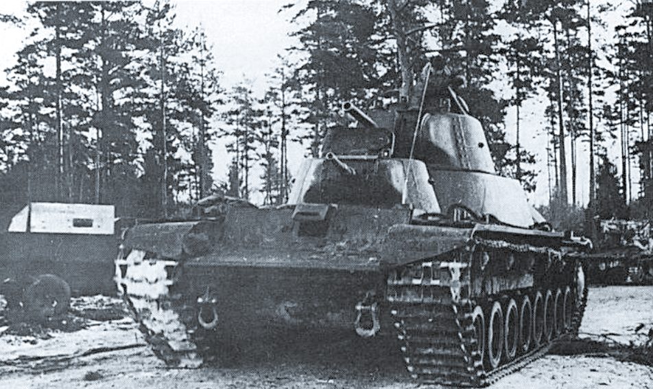 Танк РККА Т-100 в Советско-финской войне, 1940 г