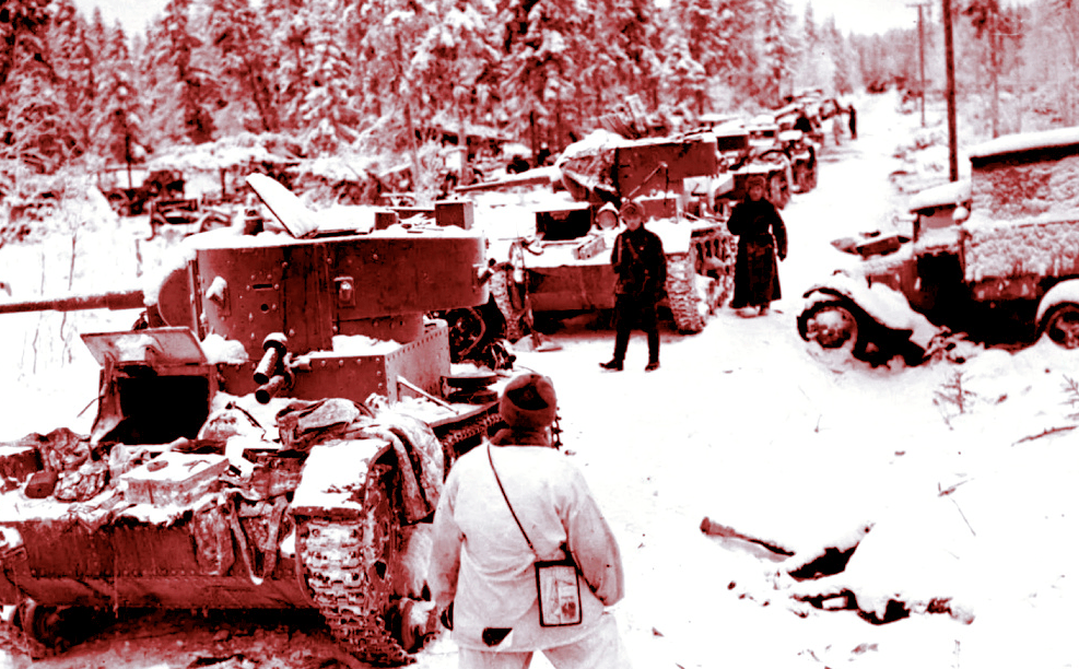 Брошенная при отступлении бронетехника РККА, 1940 г. 