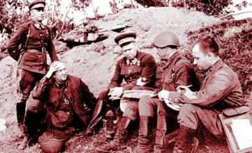 Георгий Жуков на передовой, 1941 г.