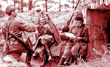Фронтовая романтика глазами современного фотографа.