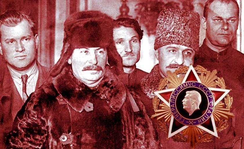 Сталин в шубе и шапке ушанке, 1934 г.