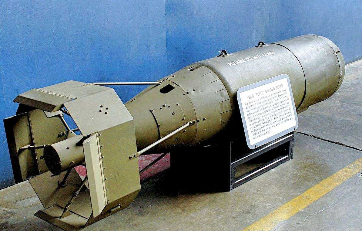 Авиабомба VB-6 Felix в музее.
