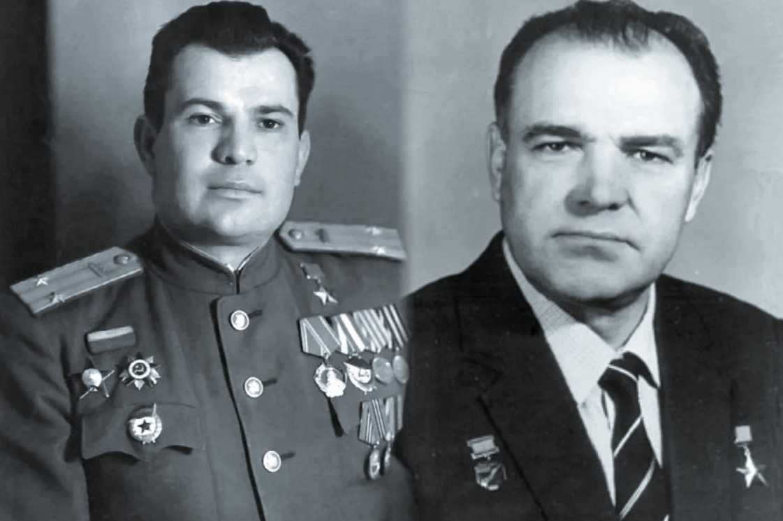 Герои Советского Союза Иван (слева) и Борис Веремеи.