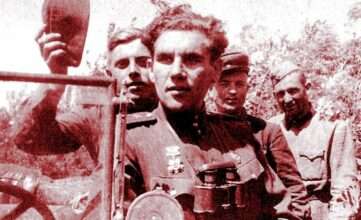 Алексей Высоцкий в 1944 году.