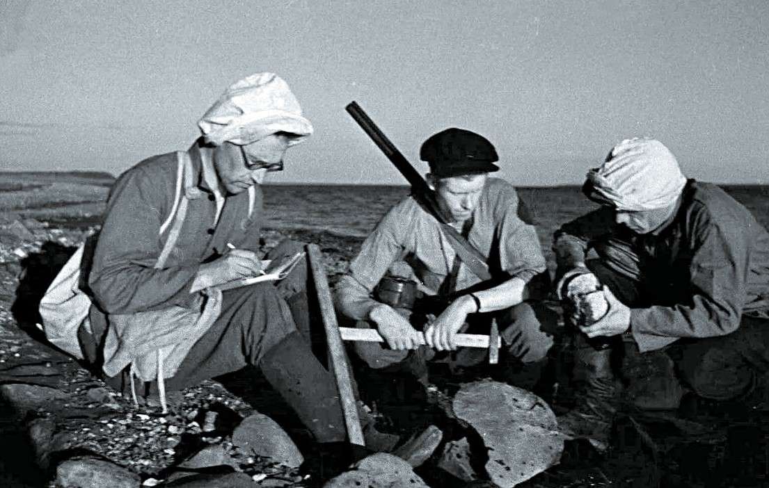 Советская геологическая экспедиция 1940-х гг.