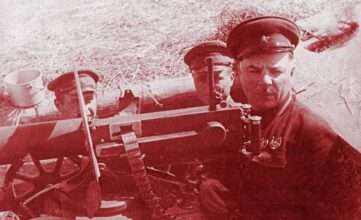 К. Е. Ворошилов на учениях, 1938 г.