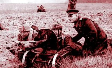 Иван Степанович Конев на учениях, 1946 г.