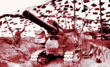 Буксируемая гаубица Б-4.