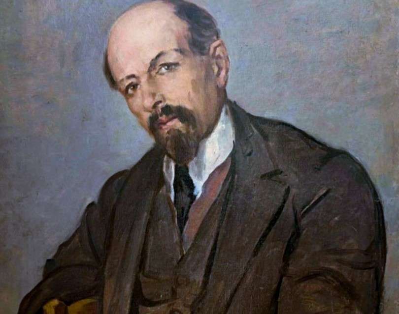 Портрет Ленина работы Эмиля Бернара, 1910 г.