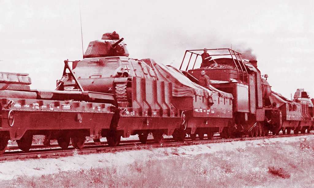 Немецкий бронепоезд Panzerzug 28.
