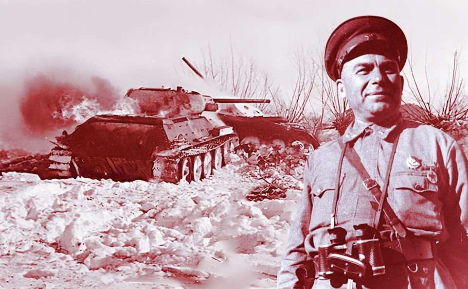 Советский военачальник В. М. Баданов (1895-1971).